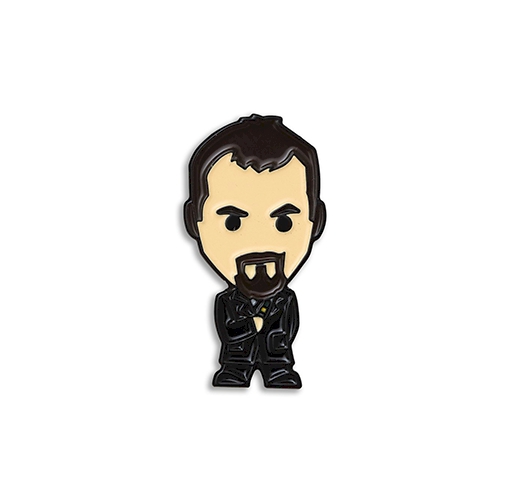 Doctor Who The Master Chibi Style Pin Badge